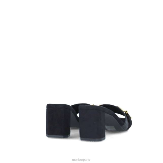 Menbur femmes métis DVZ861719 talons moyens et bas noir