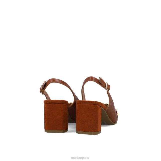 Menbur femmes métis DVZ865733 talons moyens et bas brun