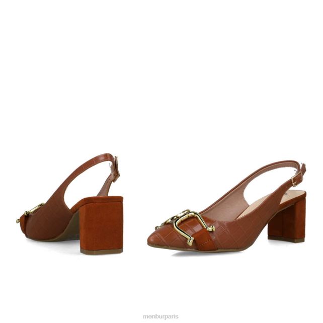 Menbur femmes métis DVZ865733 talons moyens et bas brun