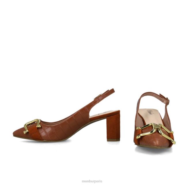 Menbur femmes métis DVZ865733 talons moyens et bas brun
