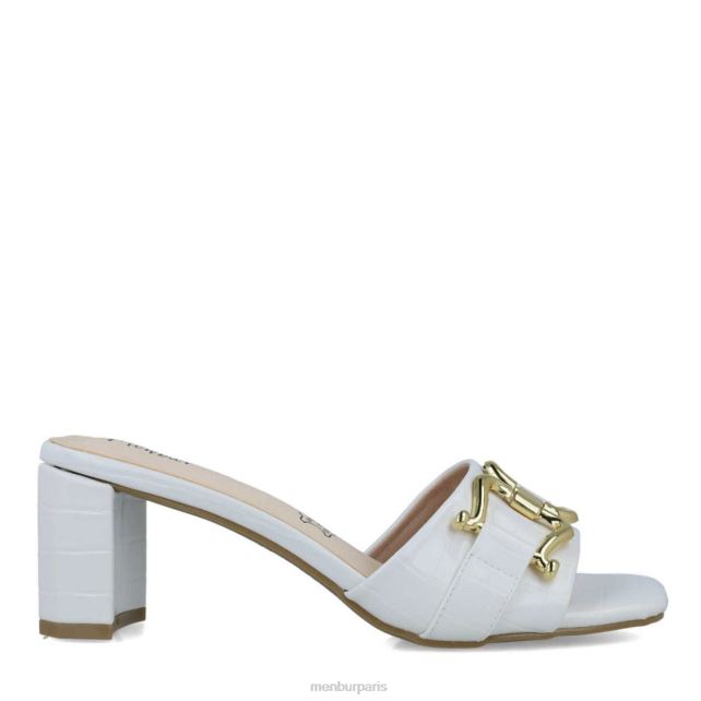 Menbur femmes métis DVZ865859 talons moyens et bas blanc