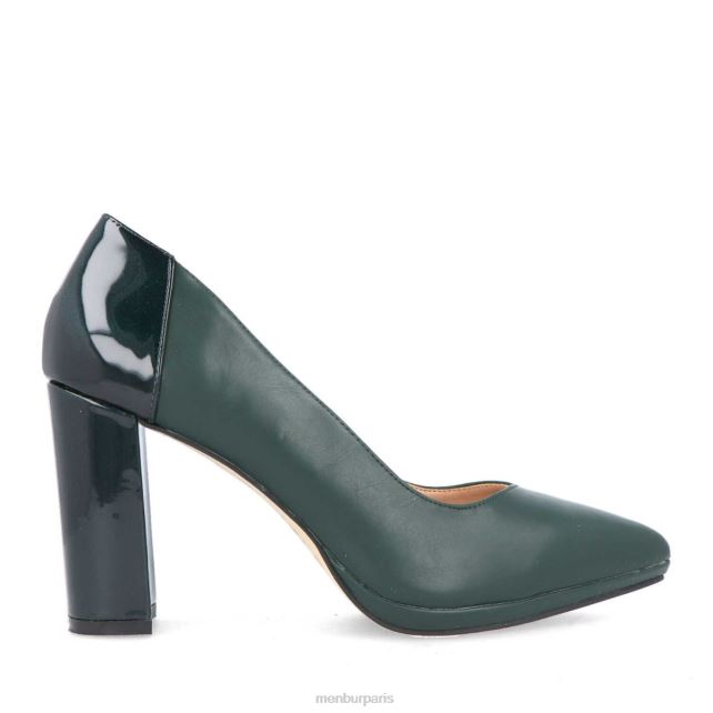 Menbur femmes maître DVZ861863 talons moyens et bas vert
