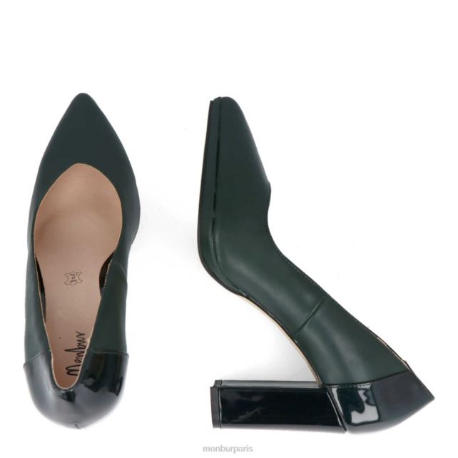 Menbur femmes maître DVZ861863 talons moyens et bas vert