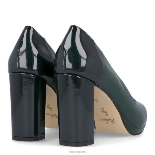 Menbur femmes maître DVZ861863 talons moyens et bas vert