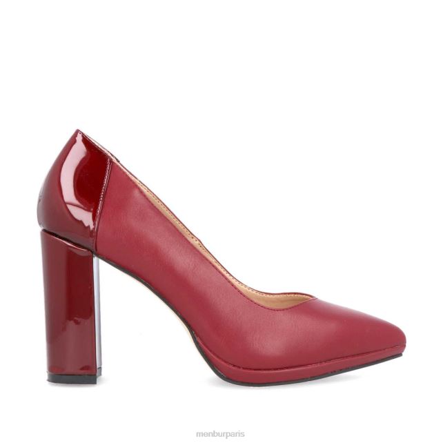 Menbur femmes maître DVZ861864 talons moyens et bas rouge