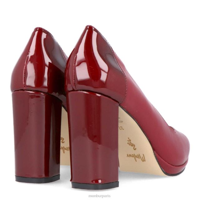 Menbur femmes maître DVZ861864 talons moyens et bas rouge