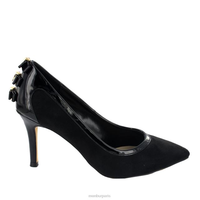 Menbur femmes manille DVZ861786 talons moyens et bas noir