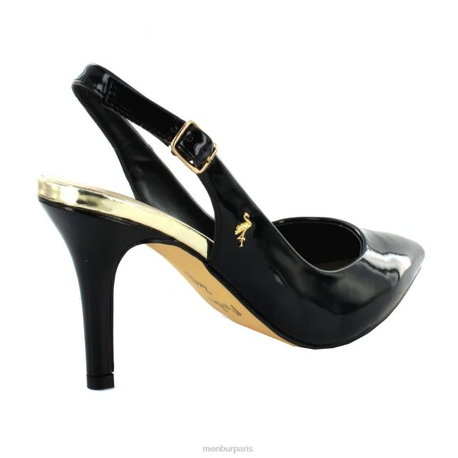 Menbur femmes manzana DVZ861829 talons moyens et bas noir