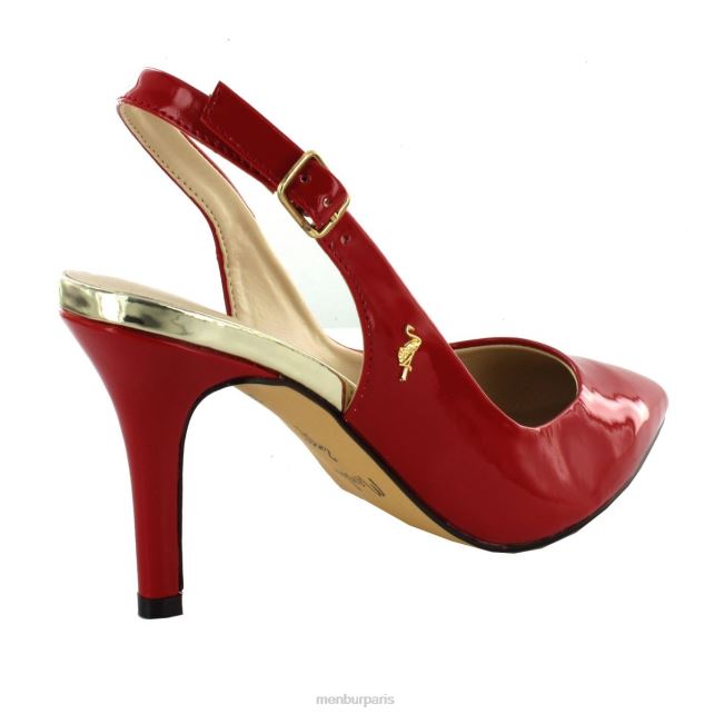 Menbur femmes manzana DVZ861830 talons moyens et bas rouge