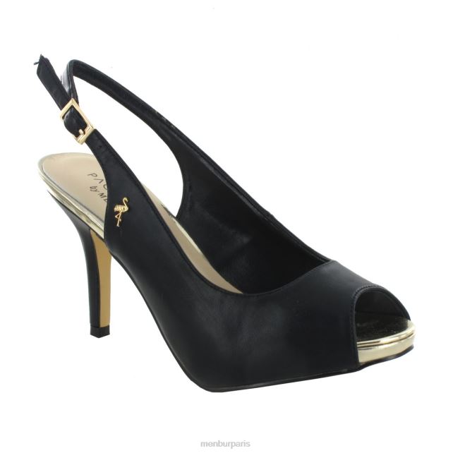 Menbur femmes manzana DVZ861832 talons moyens et bas noir