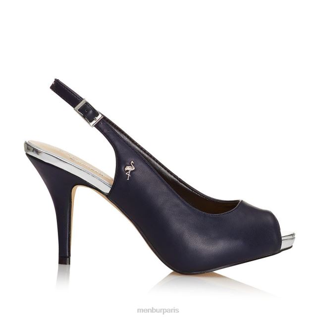 Menbur femmes manzana DVZ861833 talons moyens et bas bleu foncé