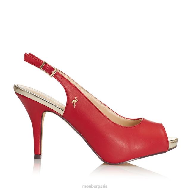 Menbur femmes manzana DVZ861835 talons moyens et bas rouge