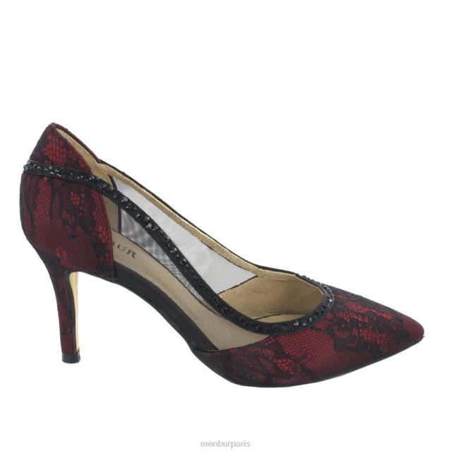 Menbur femmes marchena DVZ865994 talons moyens et bas rouge