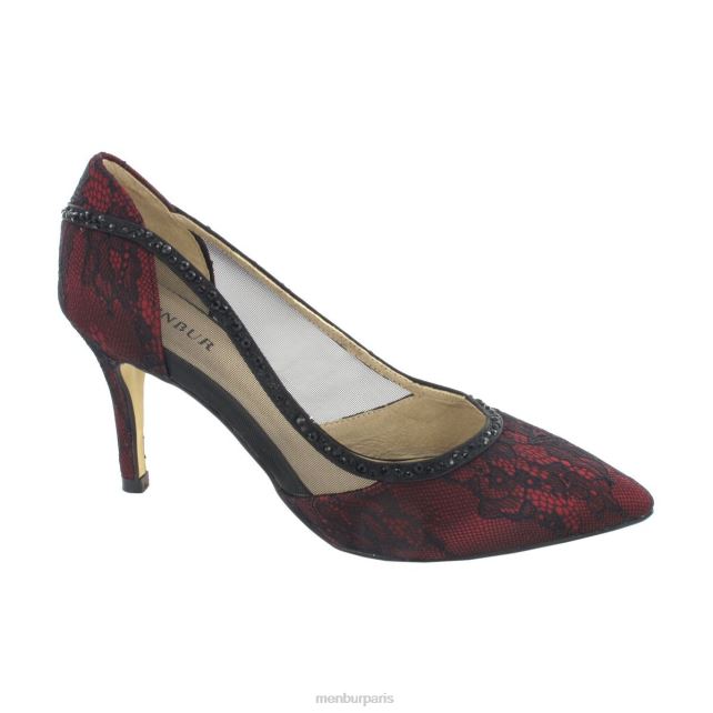 Menbur femmes marchena DVZ865994 talons moyens et bas rouge