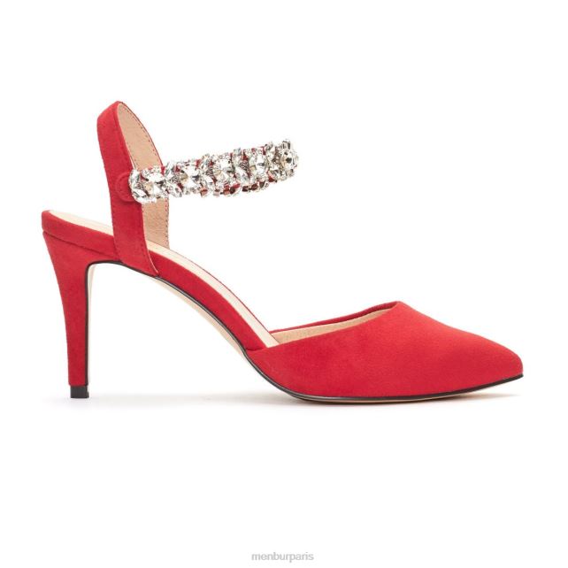 Menbur femmes matière DVZ861816 talons moyens et bas rouge