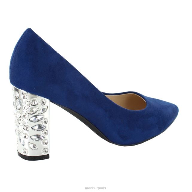 Menbur femmes mazia DVZ861875 talons moyens et bas bleu foncé