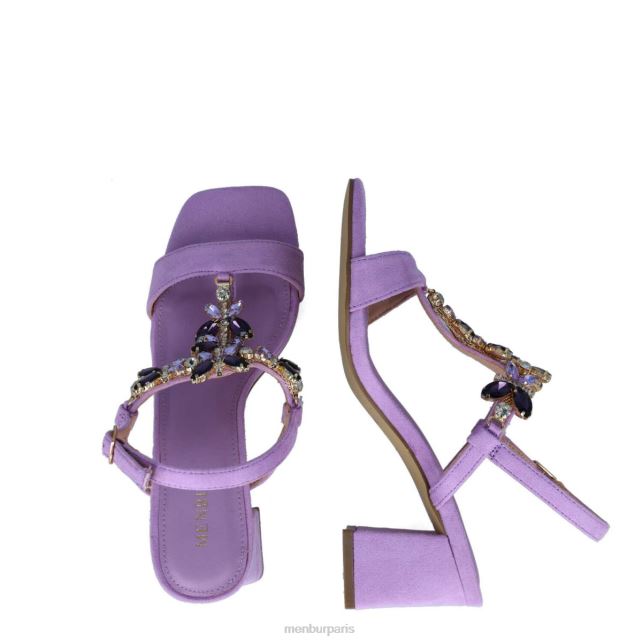 Menbur femmes menstruations DVZ861583 talons moyens et bas violet