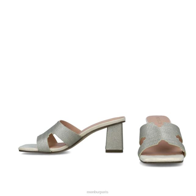 Menbur femmes mese DVZ865783 talons moyens et bas beige