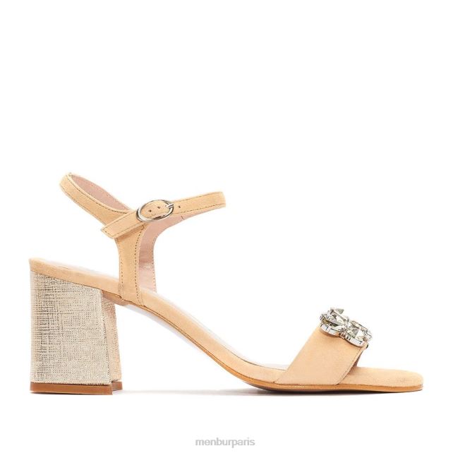 Menbur femmes milia DVZ862014 talons moyens et bas or