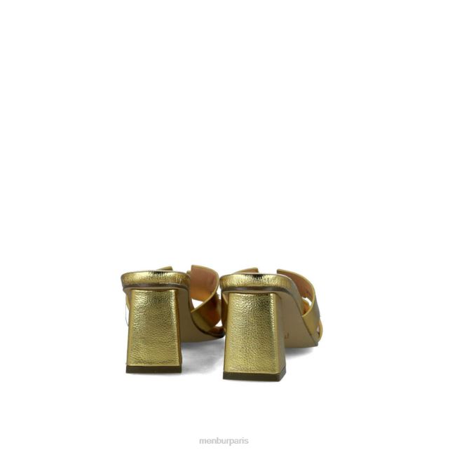 Menbur femmes mnémotechnique DVZ861690 talons moyens et bas or