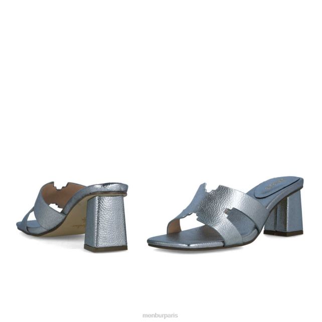 Menbur femmes mnémotechnique DVZ865786 talons moyens et bas argent