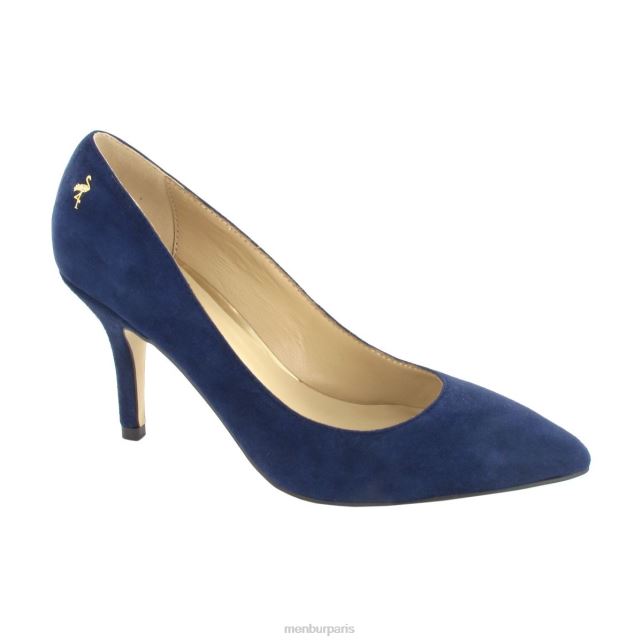 Menbur femmes monde DVZ866010 talons moyens et bas bleu foncé