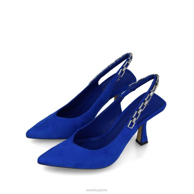 Menbur femmes monocéros DVZ861565 talons moyens et bas bleu moyen