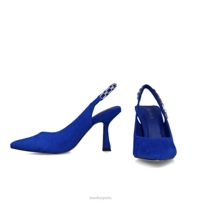 Menbur femmes monocéros DVZ861565 talons moyens et bas bleu moyen