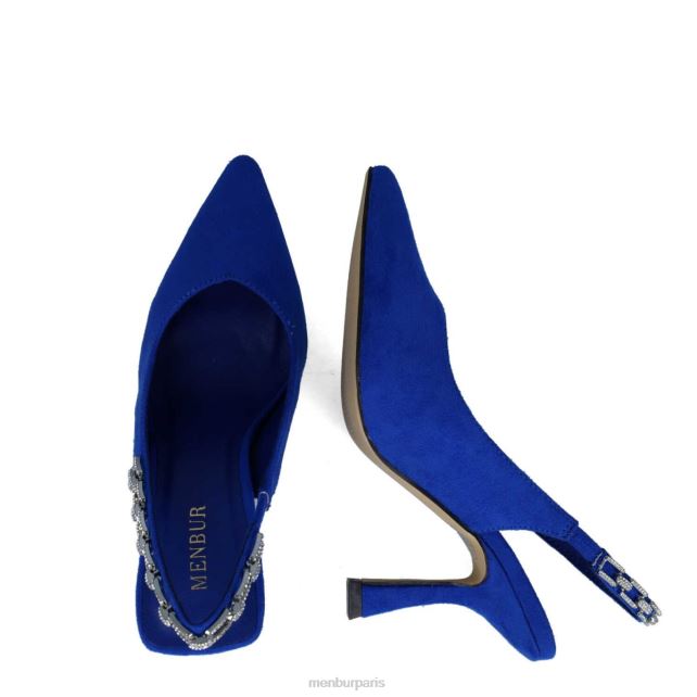 Menbur femmes monocéros DVZ861565 talons moyens et bas bleu moyen