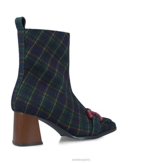 Menbur femmes morganite DVZ865600 talons moyens et bas bleu foncé