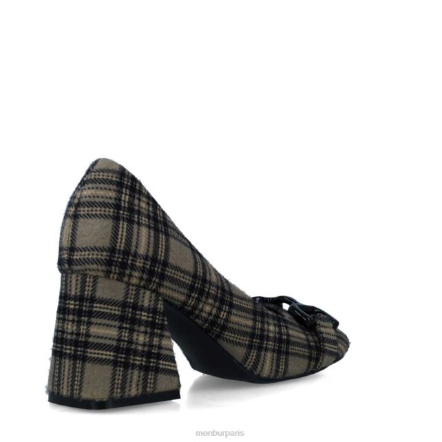 Menbur femmes morganite DVZ865626 talons moyens et bas noir