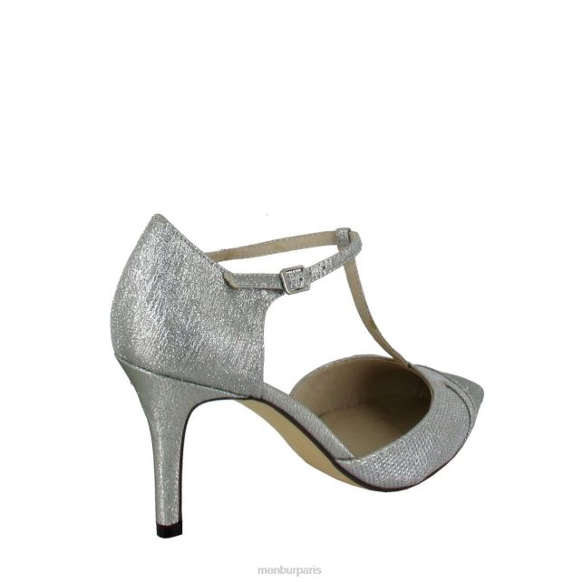 Menbur femmes nerf DVZ865959 talons moyens et bas argent