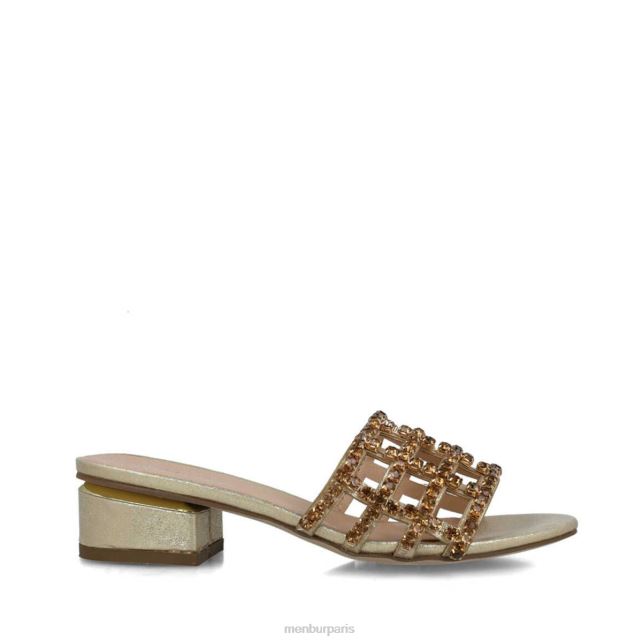 Menbur femmes norme DVZ861562 talons moyens et bas or