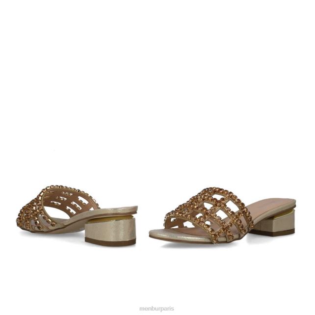 Menbur femmes norme DVZ861562 talons moyens et bas or