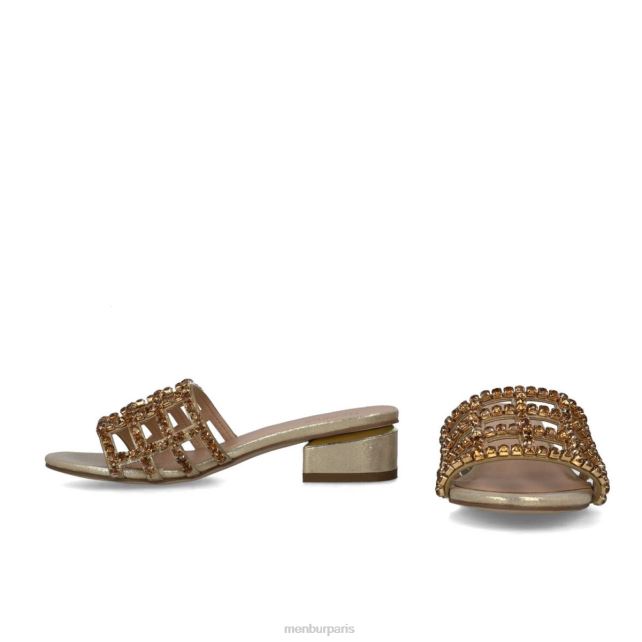 Menbur femmes norme DVZ861562 talons moyens et bas or