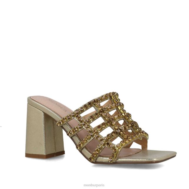 Menbur femmes norme DVZ865563 talons moyens et bas or