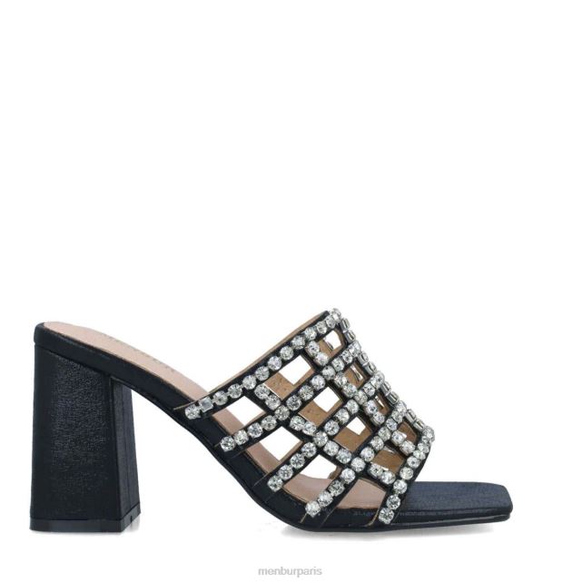 Menbur femmes norme DVZ865564 talons moyens et bas noir