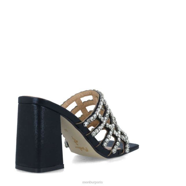 Menbur femmes norme DVZ865564 talons moyens et bas noir