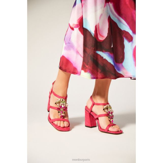 Menbur femmes normes DVZ861615 talons moyens et bas rose