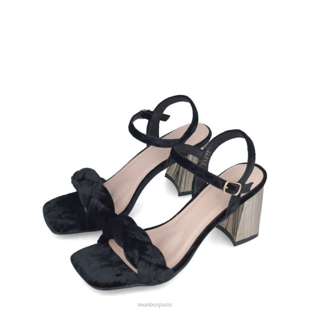 Menbur femmes nuummita DVZ861659 talons moyens et bas noir