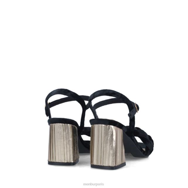 Menbur femmes nuummita DVZ861659 talons moyens et bas noir