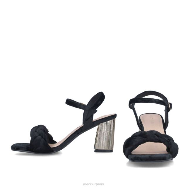 Menbur femmes nuummita DVZ861659 talons moyens et bas noir