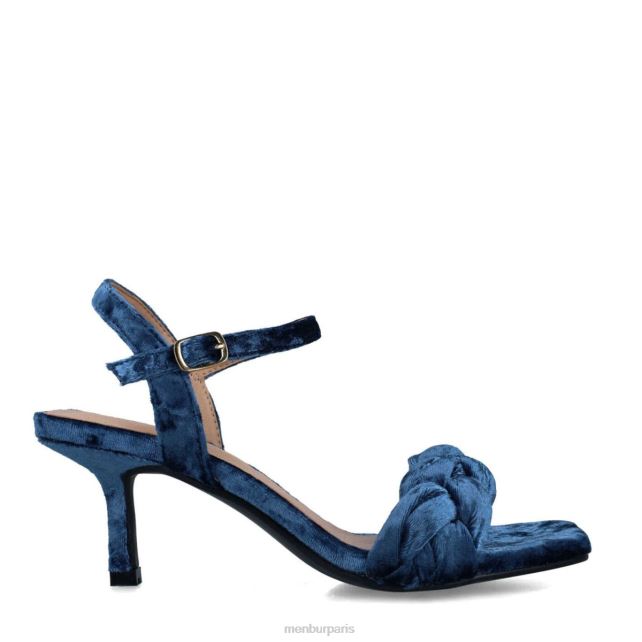 Menbur femmes nuummita DVZ865691 talons moyens et bas bleu clair