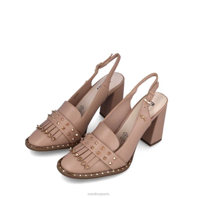 Menbur femmes oléandre DVZ861726 talons moyens et bas maquillage rose