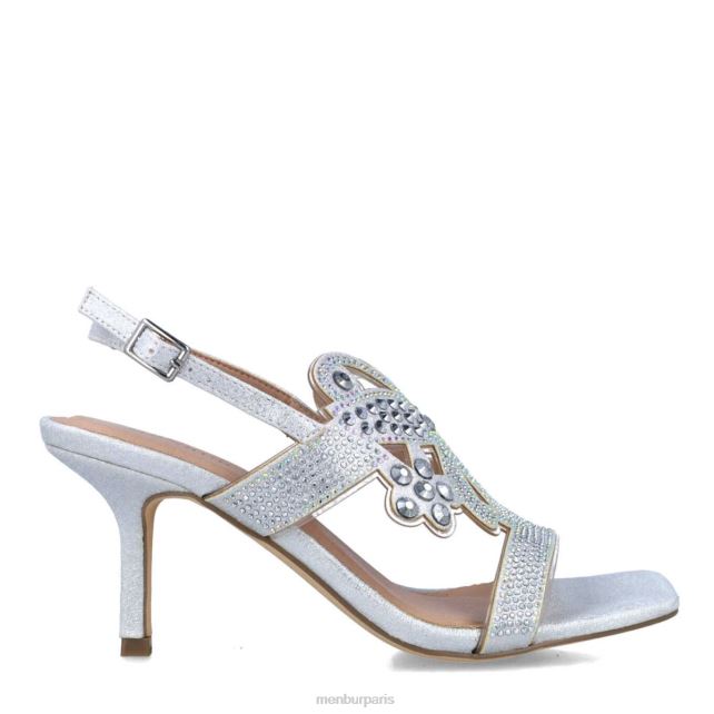 Menbur femmes onix DVZ865609 talons moyens et bas argent