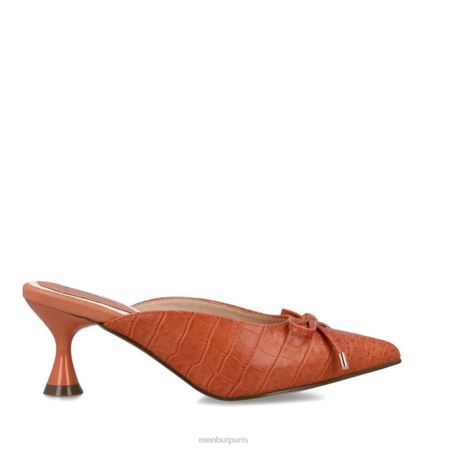 Menbur femmes éos DVZ861678 talons moyens et bas orenge