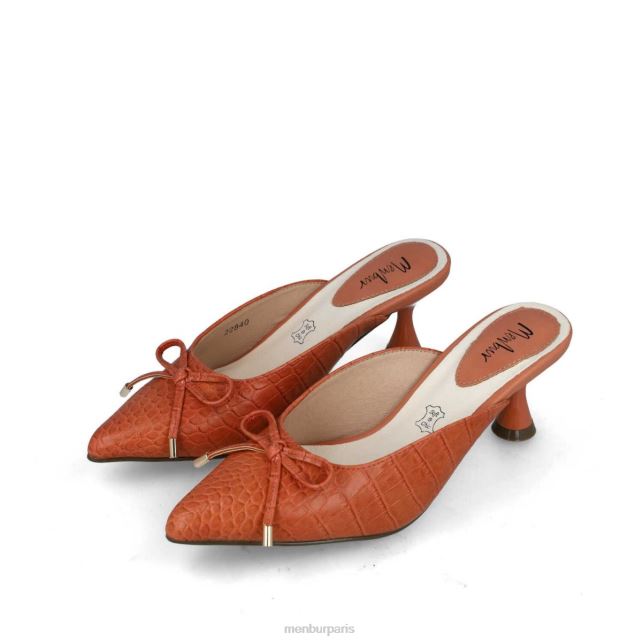 Menbur femmes éos DVZ861678 talons moyens et bas orenge