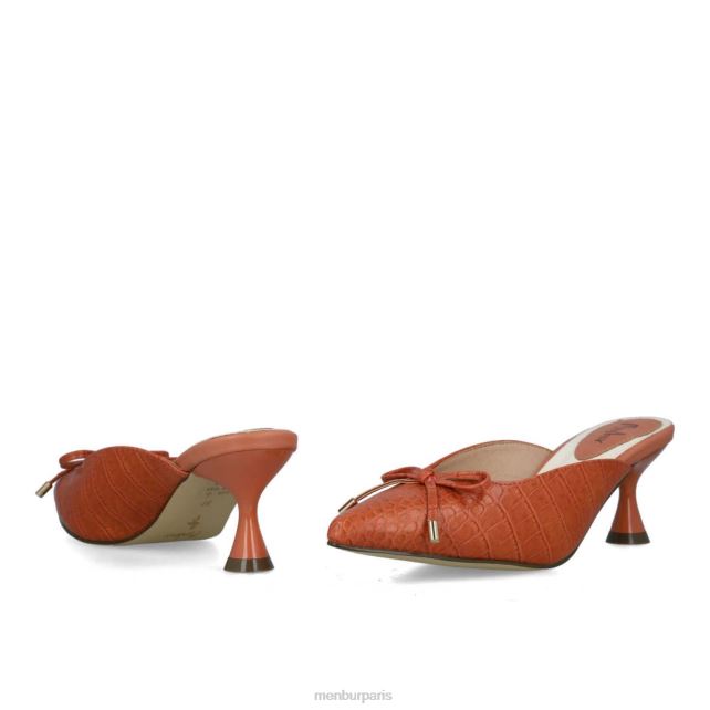 Menbur femmes éos DVZ861678 talons moyens et bas orenge
