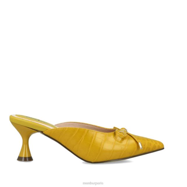 Menbur femmes éos DVZ865741 talons moyens et bas jaune