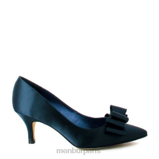 Menbur femmes péchora DVZ861755 talons moyens et bas bleu foncé